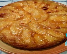 tarta de manzana casera