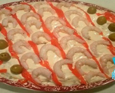 Ensaladilla con gambas