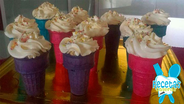 Cupcakes helados