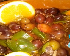 Aceitunas aliñadas