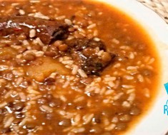 Lentejas-con-arroz-receta