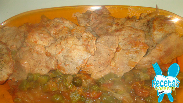 Solomillo de cerdo con cocacola