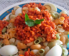 Caracolas-a-la-bolonesa-recetas-de-pasta
