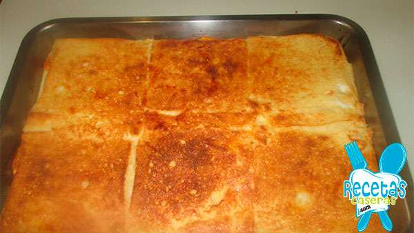 Empanada de pan de molde